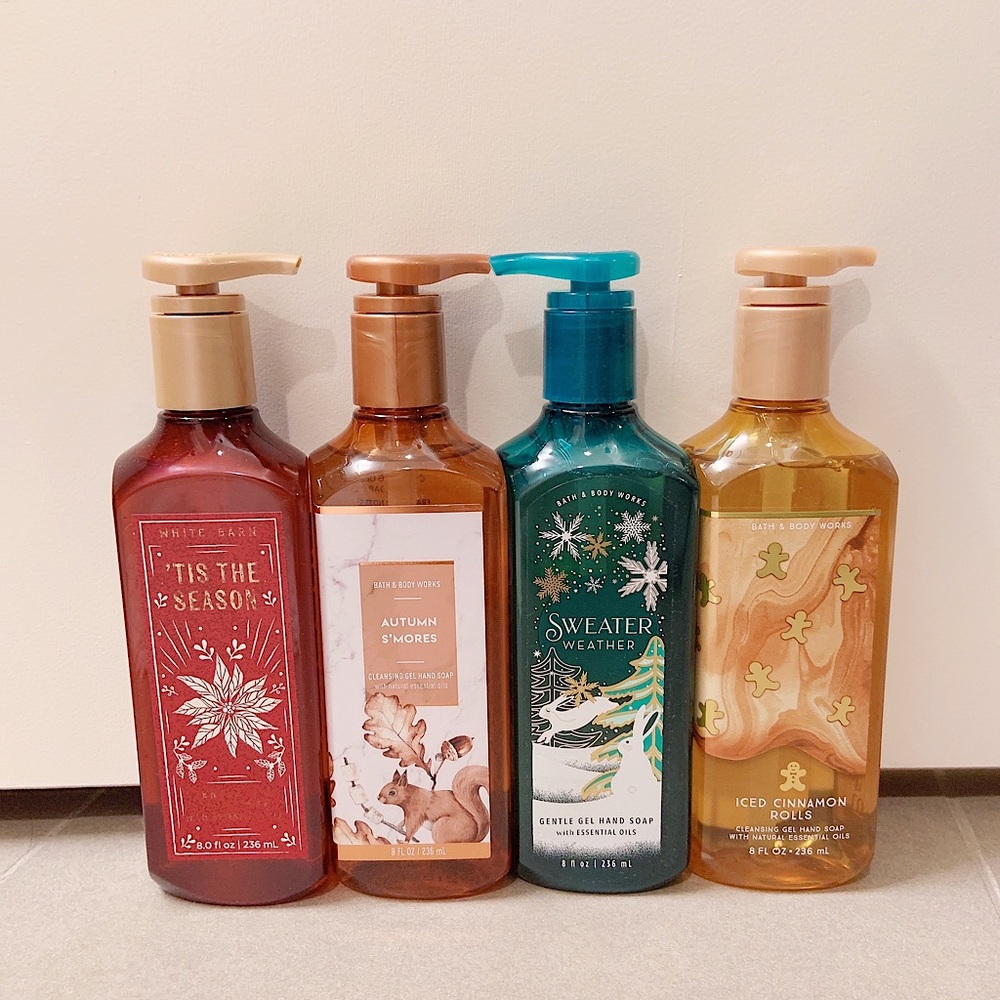 Bath and body works hand soap bundle